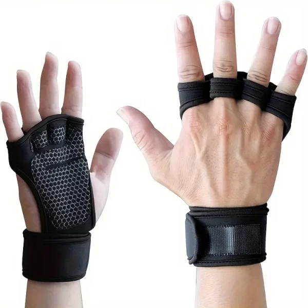 Guantes Sin Dedos Antideslizantes Duraderos - Protección Superior y Confort para Hombres y Mujeres - Imagen 4