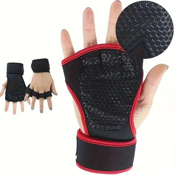 Guantes Sin Dedos Antideslizantes Duraderos - Protección Superior y Confort para Hombres y Mujeres - Imagen 3